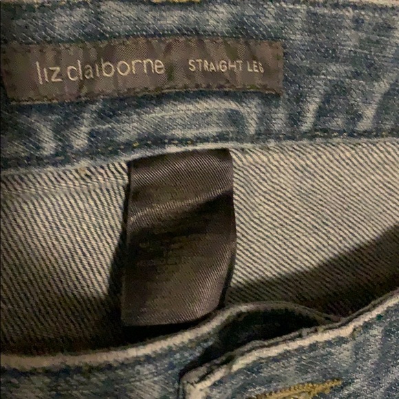 Liz Claiborne Straight Leg Jeans - Picture 5 of 10